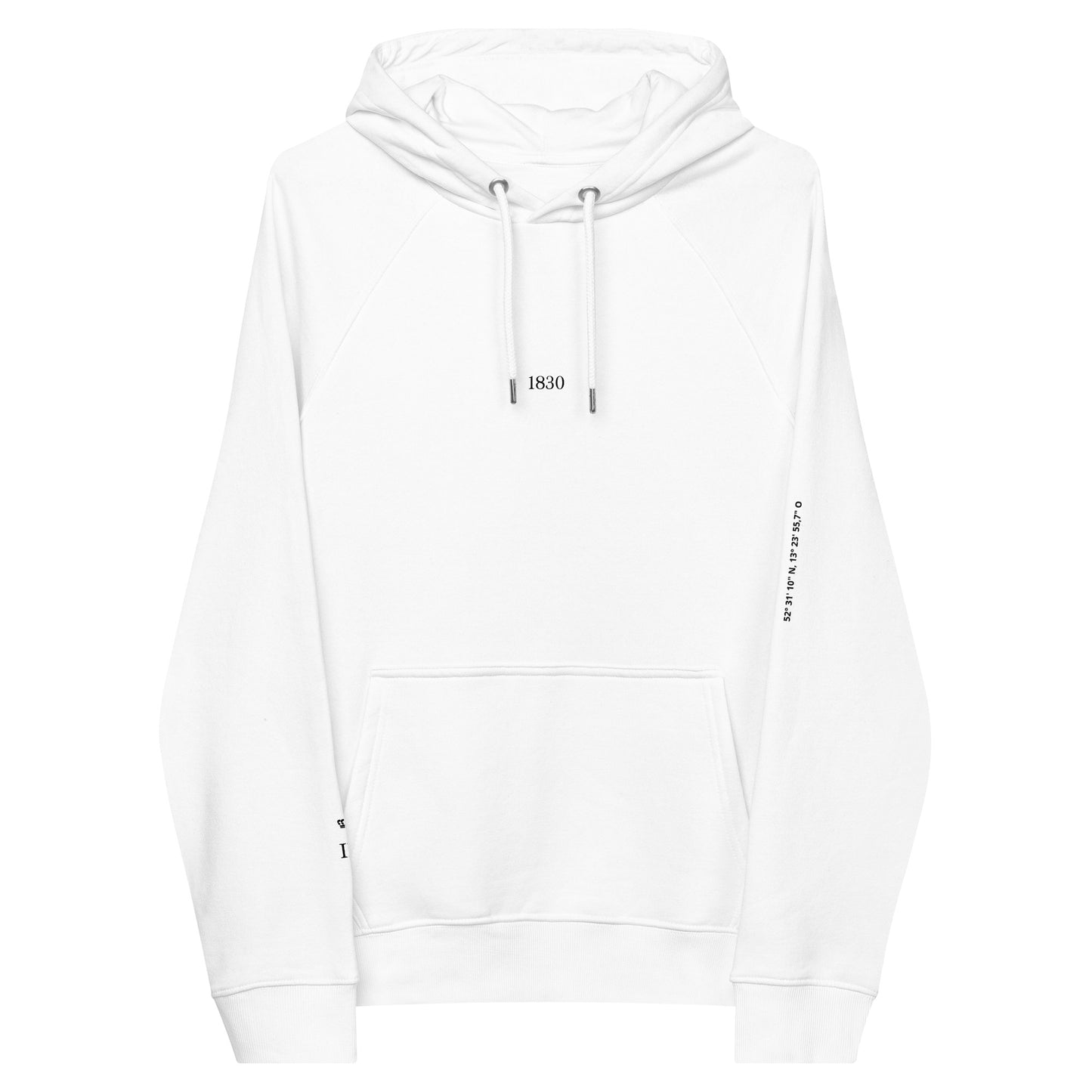 Schinkel No. 1 1830 eco raglan hoodie (unisex | printed)