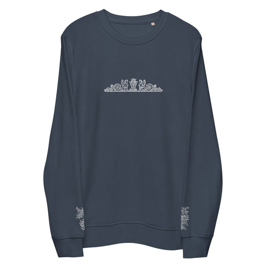 Schinkel No. 1 Royal organic sweatshirt (unisex | embroidered)
